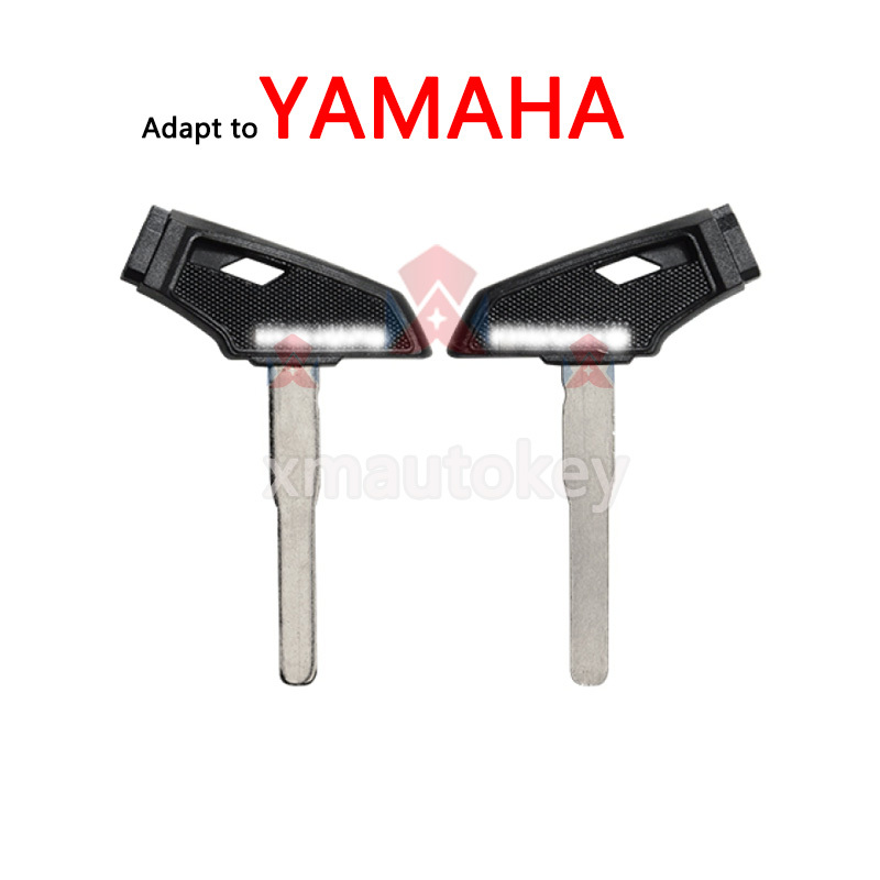 Motorcycle Uncut Blank Key For YAMAHA   Damao R15, llave de motocicleta antirrobo de cabeza cuadrada, (incluye imán)