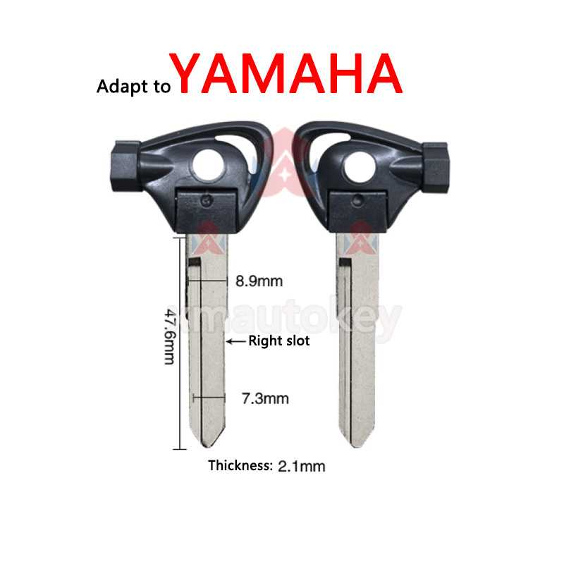 Motorcycle Uncut Blank Key For YAMAHA Magnet VOX BWS 4V BWS125 VOX50 GTR125 JOG EVO SMAX1