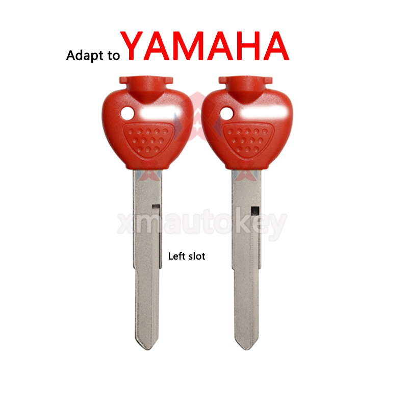 Motorcycle Uncut Blank Key For YAMAHA YP250 YP400 clave reemplazo negro