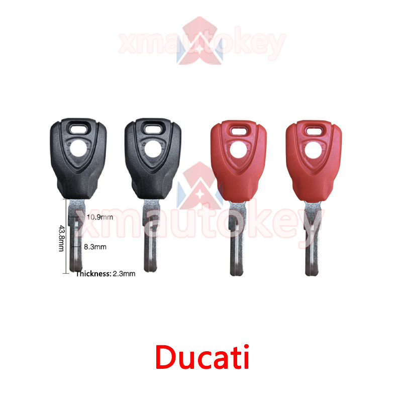 Motorcycle Uncut Blank Key For  Ducati  Monster 696 796 795 899 959 1098 1199 1299 Multistrada MTS950
