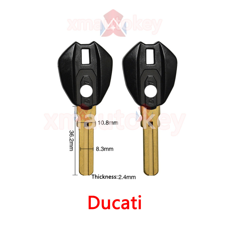 Motorcycle Uncut Blank Key For  Ducati 899 959 11991299, llave de motocicleta embryo