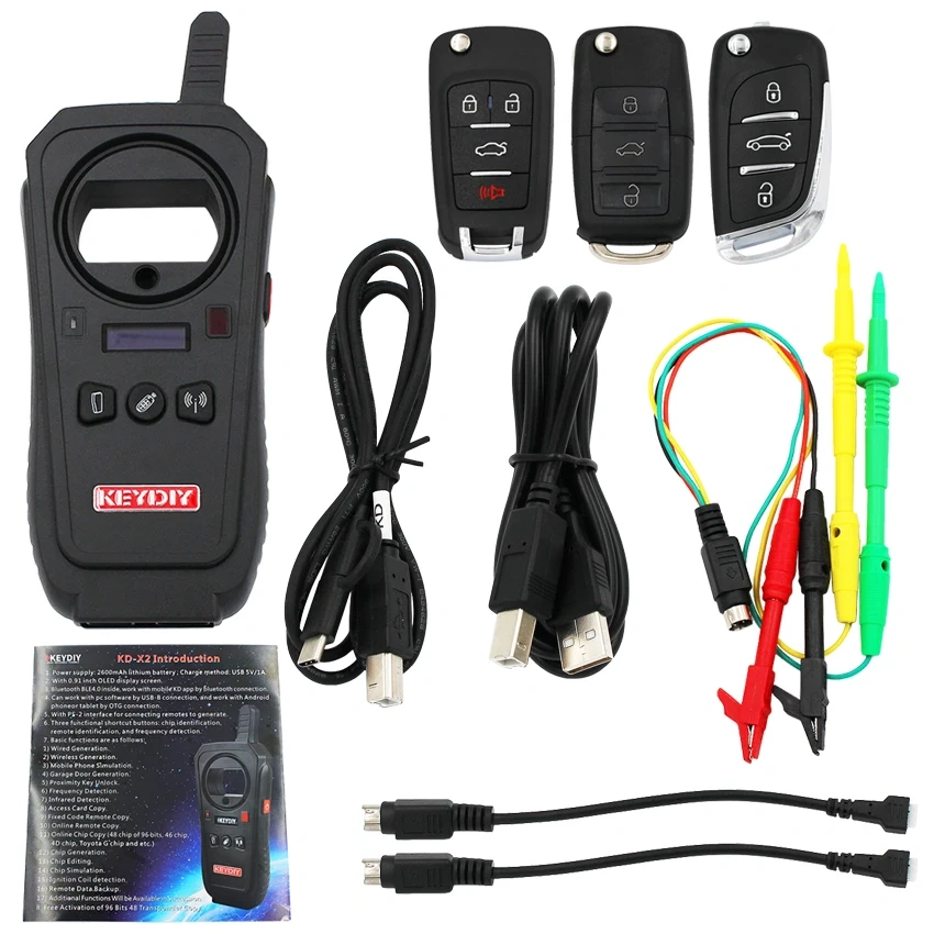 KEYDIY  KD-X2 Key Programmer Auto Remote Generator/Chip Reader/Frequency Tester kdx2 keydiy