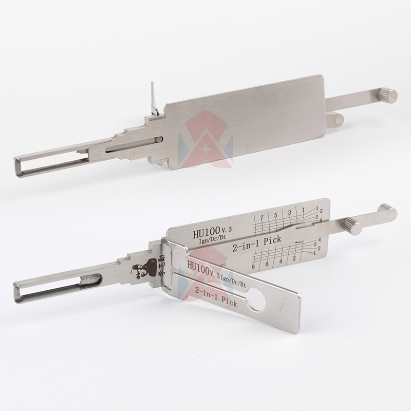 Original Lishi 2 in 1 GM39 GM45 HU100(10) HU100 HU100R HU101 HU198/FORD2017 for Locksmith Repairing Tools