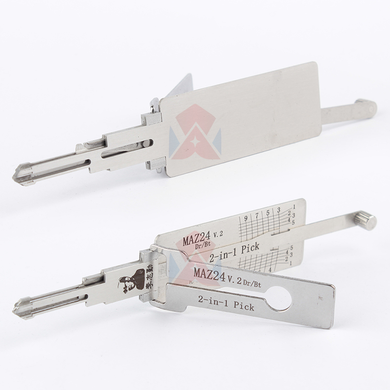 Original Lishi 2 in 1 Tool MAZDA2014 MAZ24 NE71R NSN1 NSN14 for Locksmith Repairing Tools