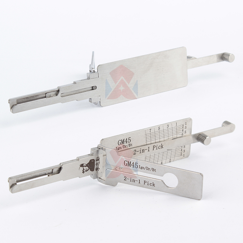 Original Lishi 2 in 1 GM39 GM45 HU100(10) HU100 HU100R HU101 HU198/FORD2017 for Locksmith Repairing Tools