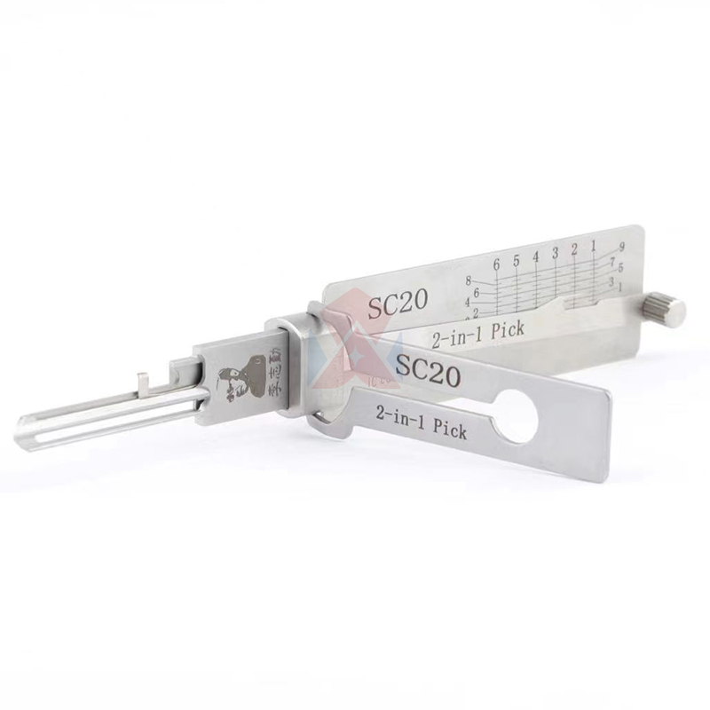 Lishi 2 in 1 AM5 BE2-7 BE2-6 GO2B HD5649 LW4 LW5 M1 MS2 S123 C123 SC20 TE2