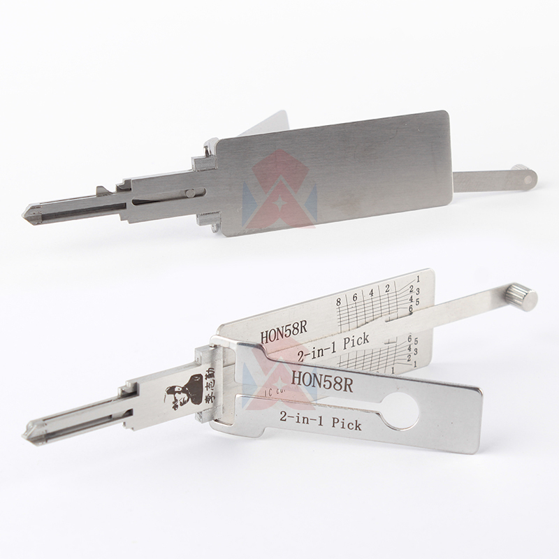 Original Lishi 2 in 1 Tool HON58R HON66 HU87 ISU5 Suzuki-2020 SX9 for Locksmith Repairing Tools