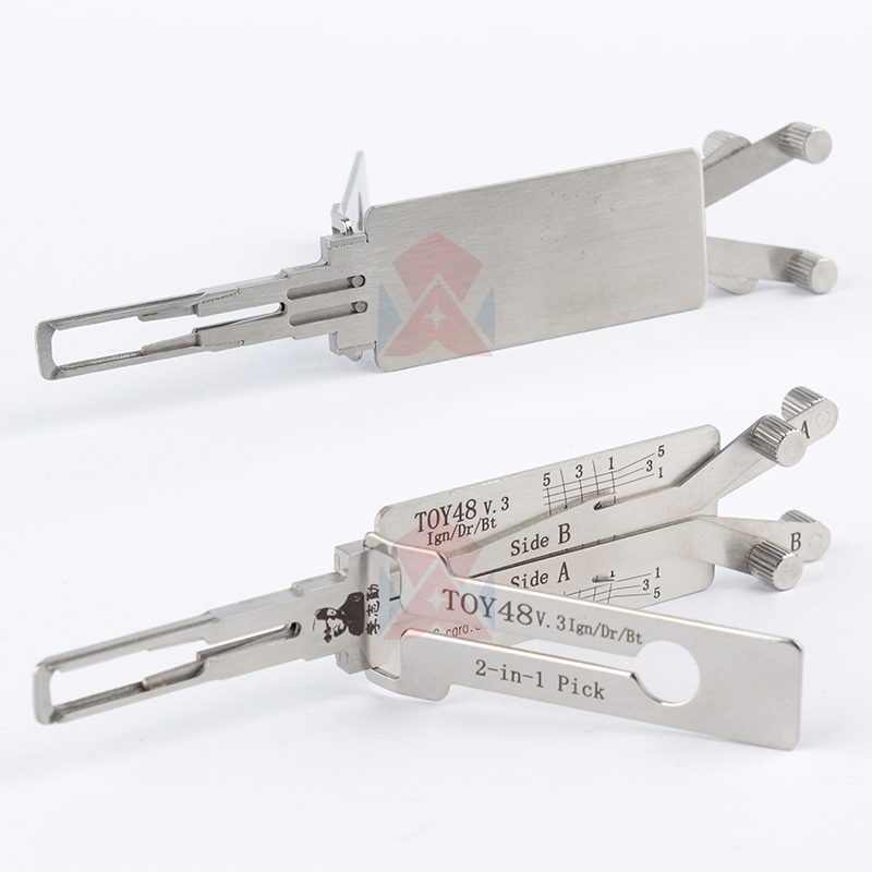 Original Lishi 2 in 1 Tool TOY(2014) TOY2014V.2 TOY47 TOY48 TOY2018 for Locksmith Repairing Tools