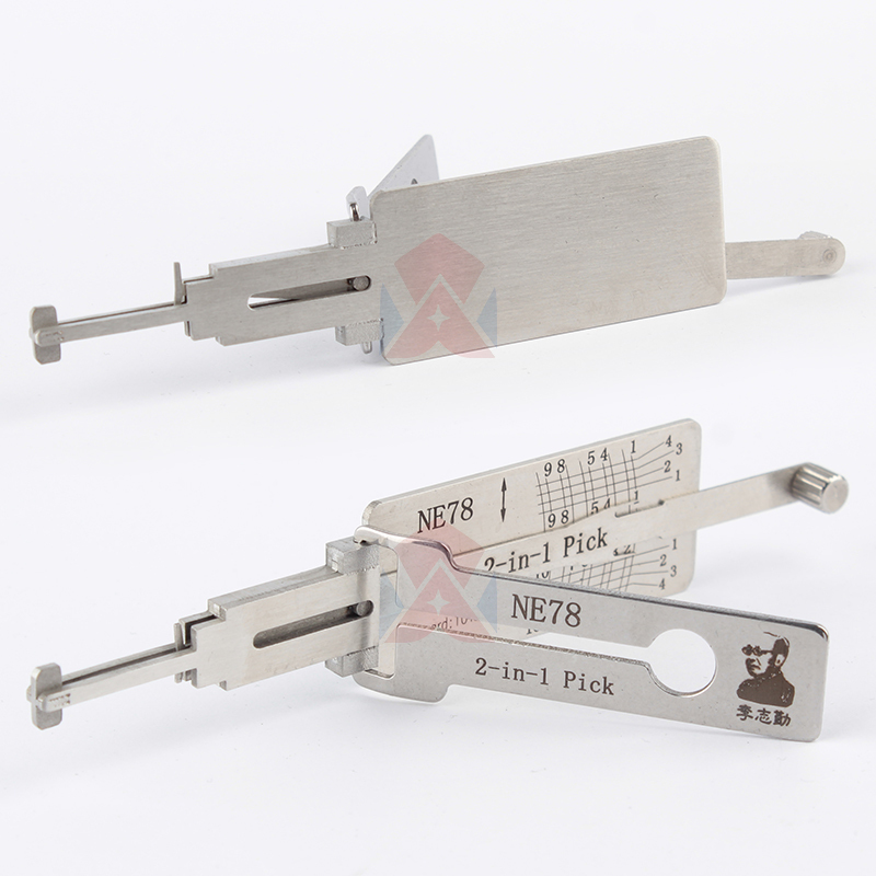 Original Lishi 2 in 1 Pick Tool CY24 ICF03 NE72 NE78 Locksmith Repairing Tools