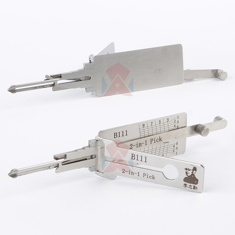 Original Lishi 2 in 1 Tool B111 DWO4R FO38 KEY READER FO38 for Locksmith Repairing Tools