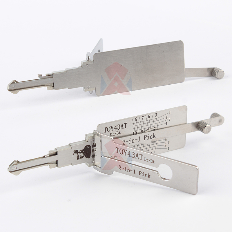 Original Lishi 2 in 1 Tool TOY2 TOY38R TOY40 TOY43 TOY43AT TOY43R for Locksmith Repairing Tools