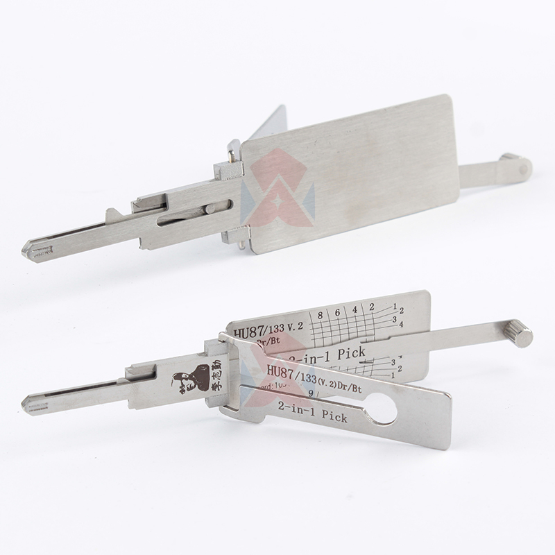 Original Lishi 2 in 1 Tool HON58R HON66 HU87 ISU5 Suzuki-2020 SX9 for Locksmith Repairing Tools