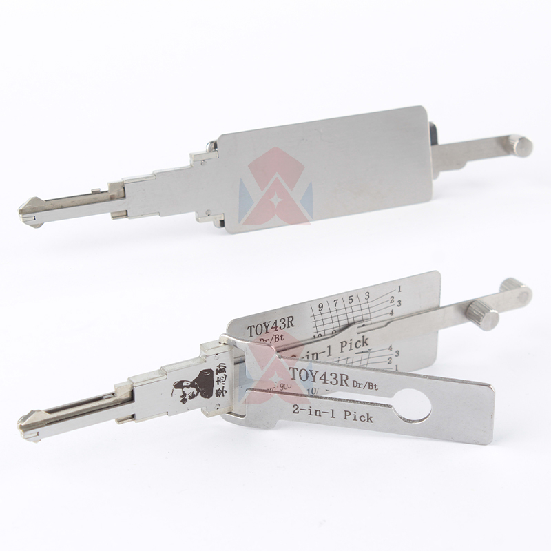Original Lishi 2 in 1 Tool TOY2 TOY38R TOY40 TOY43 TOY43AT TOY43R for Locksmith Repairing Tools