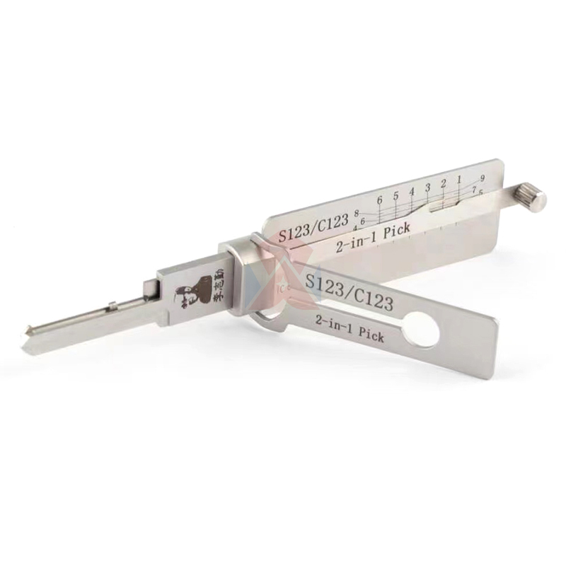 Lishi 2 in 1 AM5 BE2-7 BE2-6 GO2B HD5649 LW4 LW5 M1 MS2 S123 C123 SC20 TE2