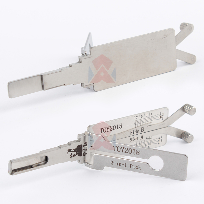 Original Lishi 2 in 1 Tool TOY(2014) TOY2014V.2 TOY47 TOY48 TOY2018 for Locksmith Repairing Tools