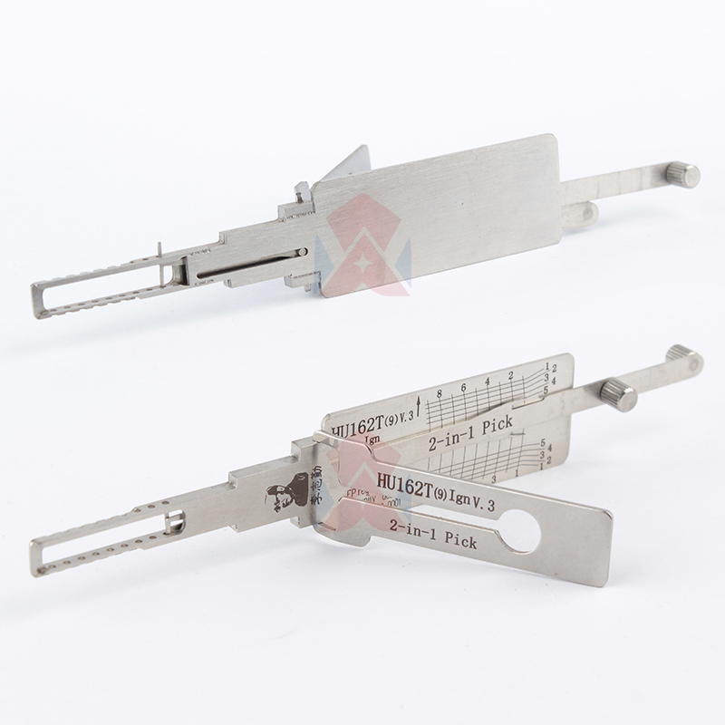 Original Lishi 2 in 1 DAT12R DAT17 HU162T(8) HU162T(9) HU162T(10) LAGUNA3 Renault v.2
