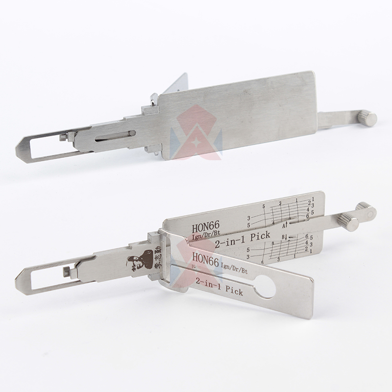 Original Lishi 2 in 1 Tool HON58R HON66 HU87 ISU5 Suzuki-2020 SX9 for Locksmith Repairing Tools