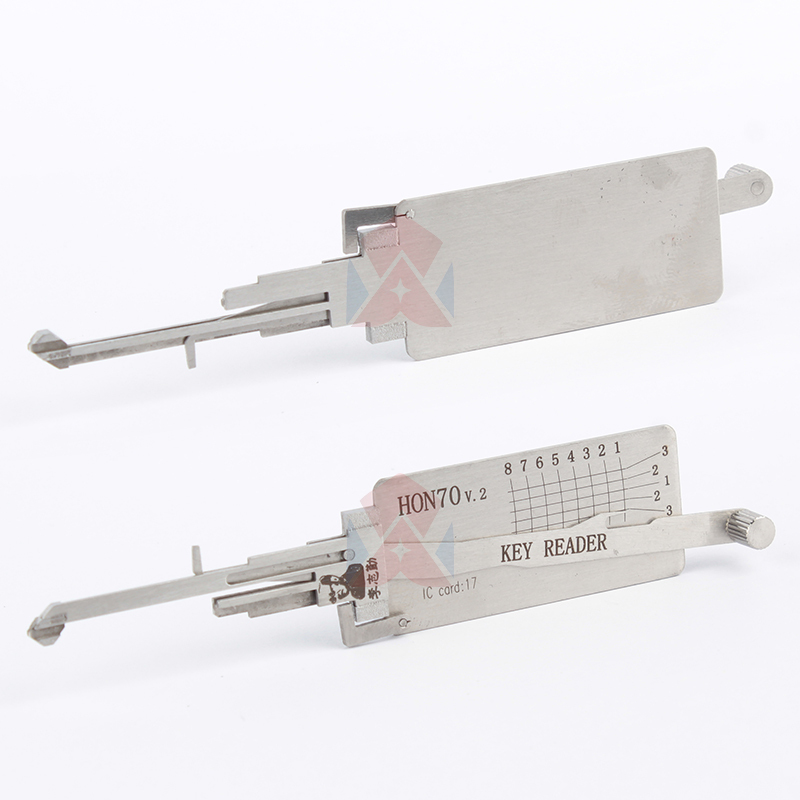 Original Lishi 2 in 1 Tool BW9MH HON63 HON70 HON77 MAHINDRA/YAMAHA for Motorcycle Locksmith Repairing Tools