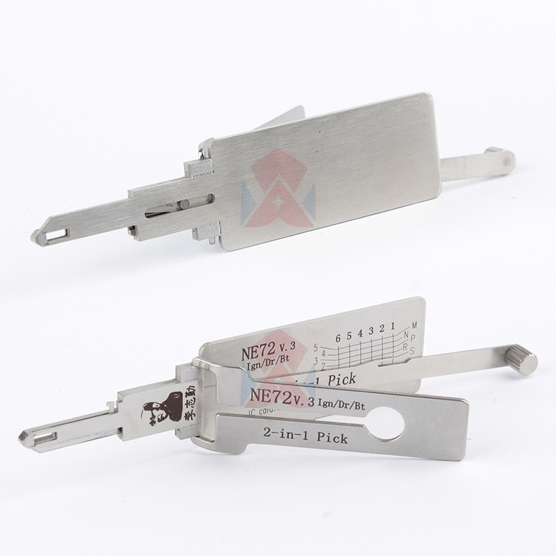 Original Lishi 2 in 1 Pick Tool CY24 ICF03 NE72 NE78 Locksmith Repairing Tools