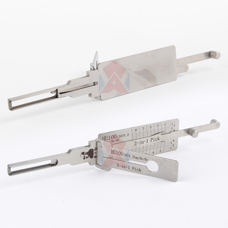 Original Lishi 2 in 1 GM39 GM45 HU100(10) HU100 HU100R HU101 HU198/FORD2017 for Locksmith Repairing Tools