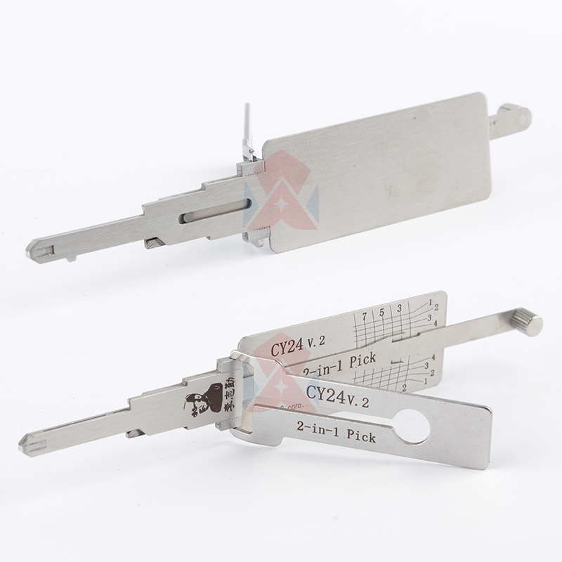 Original Lishi 2 in 1 Pick Tool CY24 ICF03 NE72 NE78 Locksmith Repairing Tools
