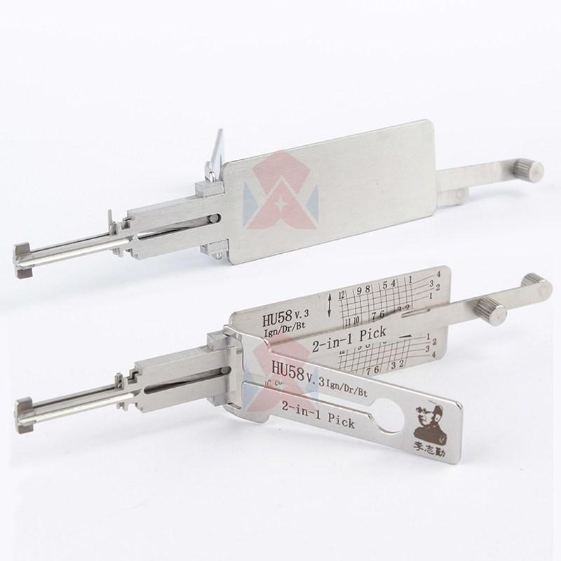 Original Lishi 2 in 1 HU66 HU58 HU64 (KEY READER) HU71 HU83