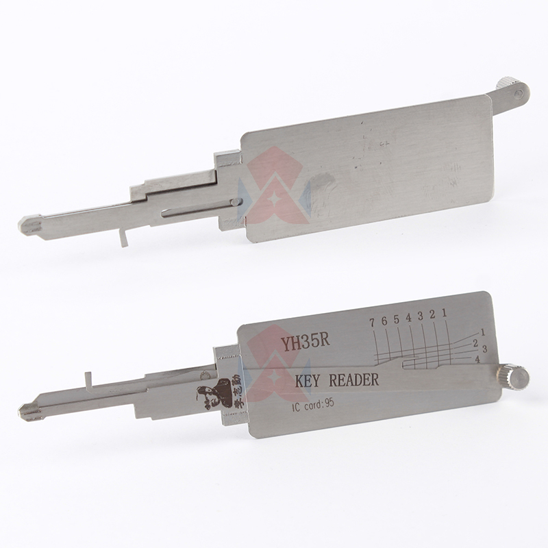 Original Lishi 2 in 1 Tool BW9MH HON63 HON70 HON77 MAHINDRA/YAMAHA for Motorcycle Locksmith Repairing Tools