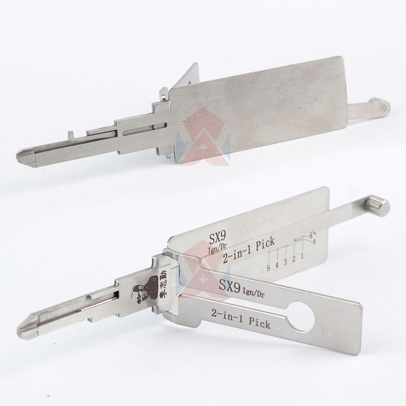 Original Lishi 2 in 1 Tool HON58R HON66 HU87 ISU5 Suzuki-2020 SX9 for Locksmith Repairing Tools