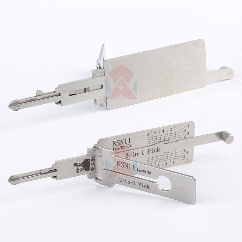 Original Lishi 2 in 1 Tool MAZDA2014 MAZ24 NE71R NSN1 NSN14 for Locksmith Repairing Tools