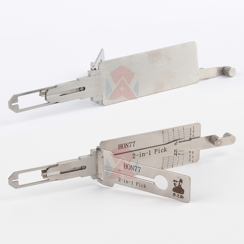 Original Lishi 2 in 1 Tool BW9MH HON63 HON70 HON77 MAHINDRA/YAMAHA for Motorcycle Locksmith Repairing Tools