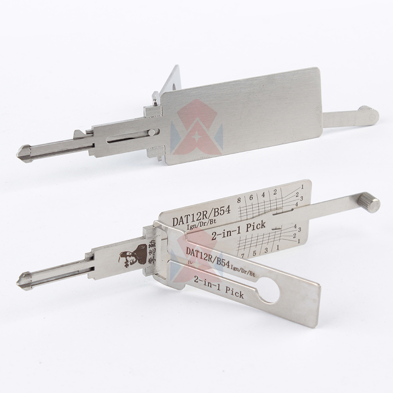 Original Lishi 2 in 1 DAT12R DAT17 HU162T(8) HU162T(9) HU162T(10) LAGUNA3 Renault v.2