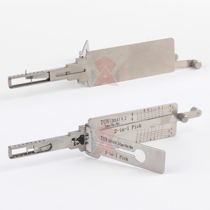 Original Lishi 2 in 1 Tool TOY(2014) TOY2014V.2 TOY47 TOY48 TOY2018 for Locksmith Repairing Tools