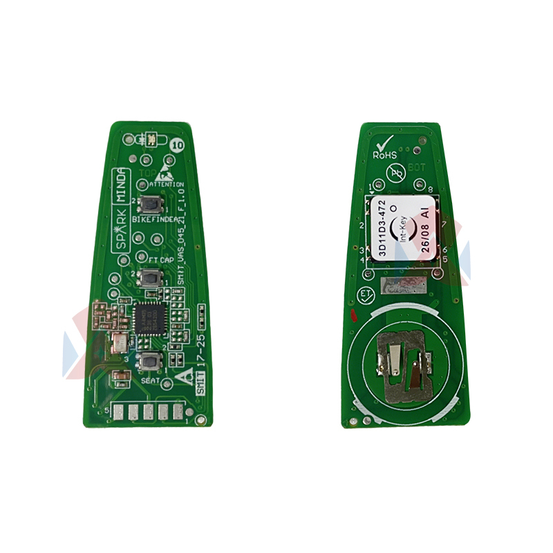Motorcycle smart key For Vespa Smart Key 434MHz 4A Chip 2 Buttons for 2025 Vespa LX125 Primavera150 Sprint150 GTV300 GTS300 GTS310