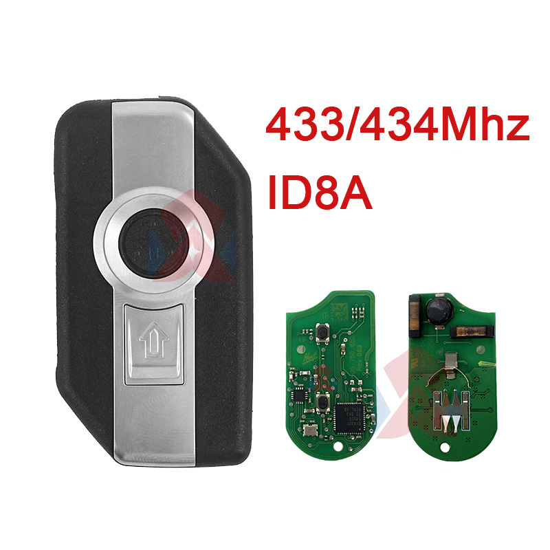 Motorcycle Smart Key 2 Buttons One-Click Keyless  For BMW motorcycle R1200GS R1250GS R1200RT K1600 GT GTL F750GS F850GS K1600B