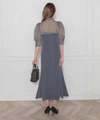 花柄ボレロマーメイドワンピースセットアップロングドレスワンピース美脚効果結婚式 パーティードレス