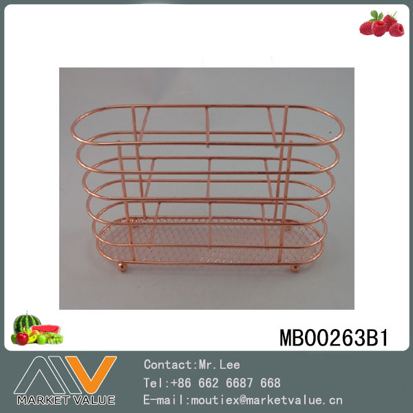 GOLD PLATING OVAL CUTLERY RACK TC