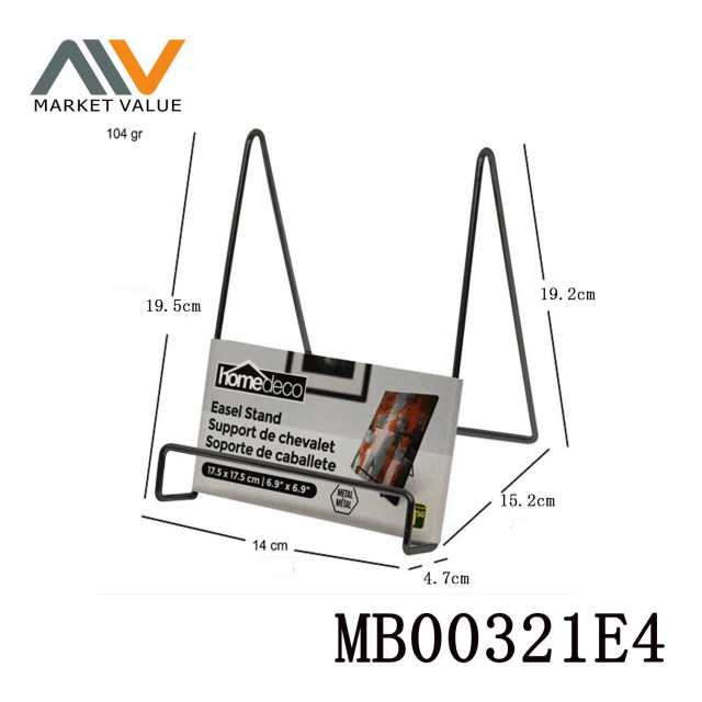 POWER COATING WIRE PHOTO FRAMEEASEL Stand WHEEL CARD
