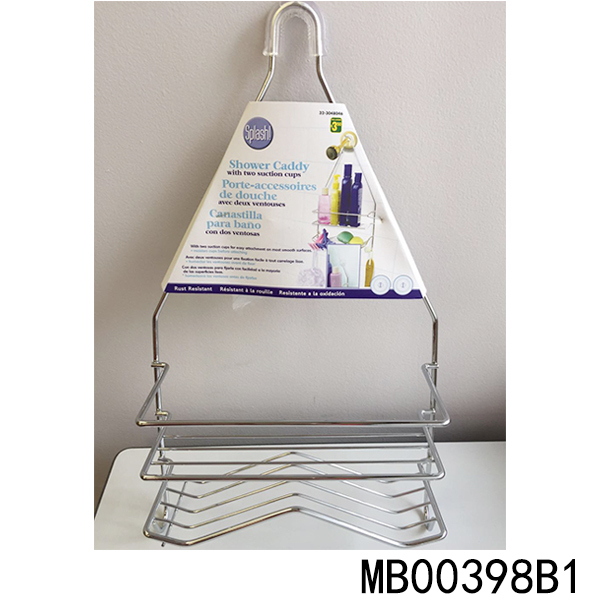 CHROME SHOWER CADDY TC