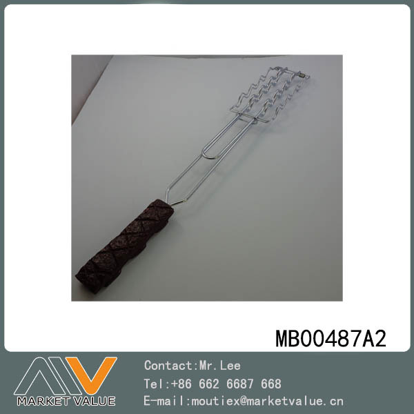 RESIN Handle CHROME HOT DOG BBQ NET STEAK TC