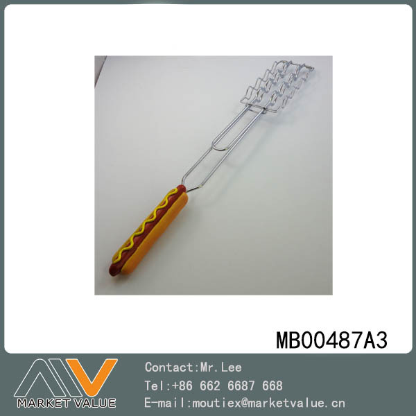 RESIN Handle CHROME HOT DOG BBQ NET HAM TC
