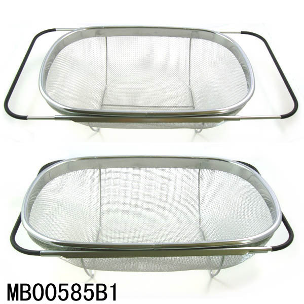 FLEXIBLE SS FRUIT BASKET STRAINER TC style 2