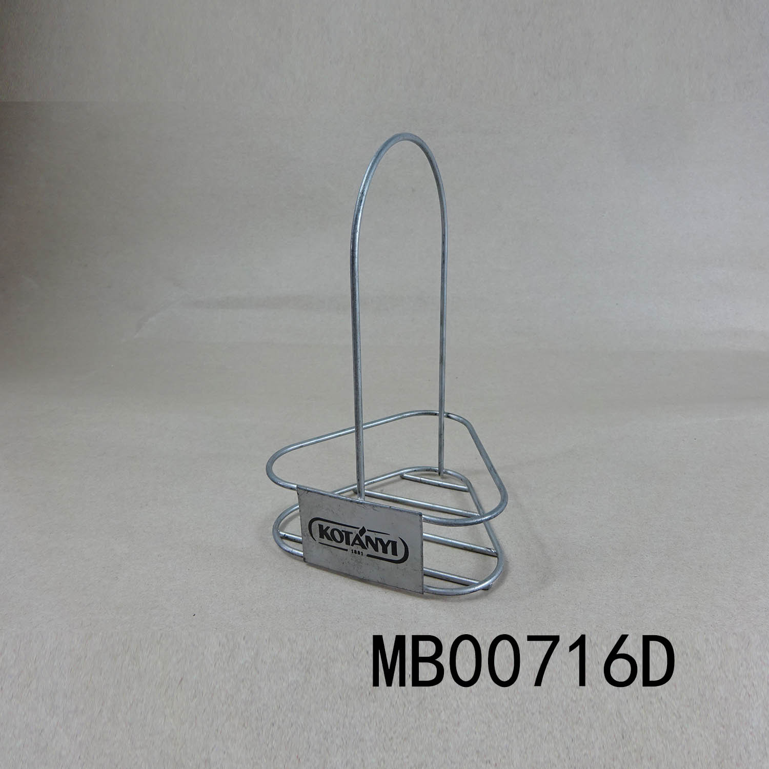 CHROME METAL RACKSALT and PEPPER HANG TAG