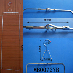 CHROME CLOTHES HOOKLARGE PANT STRETCHER