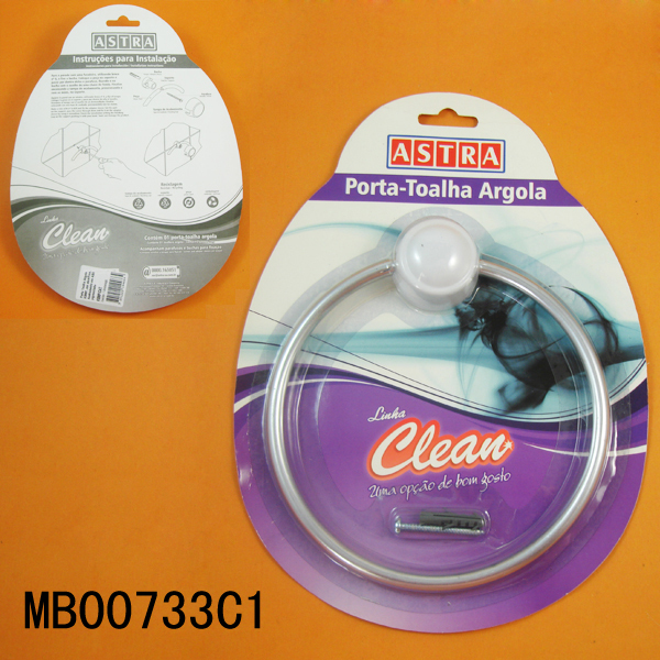 CHROME PLATE TOWEL and CLOTH HOLDER