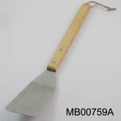 BBQ TURNER with WOODEN Handle