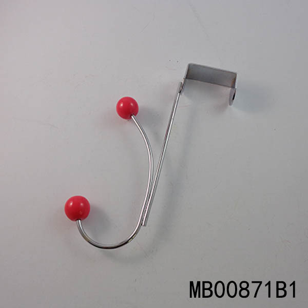 SS CABINET HOOK with 2PCS RESIN BEAD POLYBAG