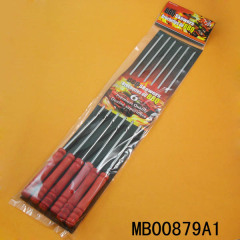 6PC BBQ SKEWER with HEADCARD