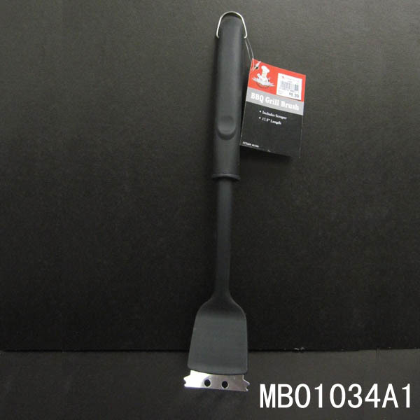 17in BBQ BRUSH SOFT GRIP