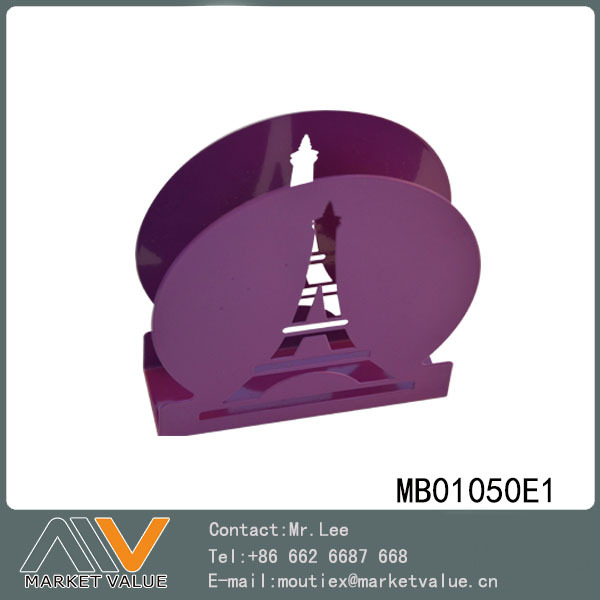 POWDER SPRAYING NAPKIN HOLDER in WHITE BOX style 7