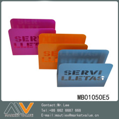 POWDER SPRAYING NAPKIN HOLDER in WHITE BOX style 2